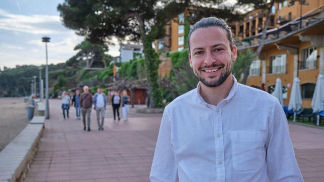 El alcalde de Lloret de Mar, Adrià Lamelas