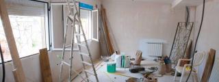 Reforma en el interior de una vivienda