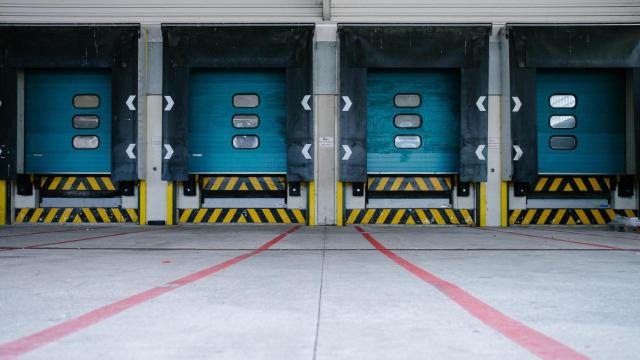 Imagen de una terminal de logística