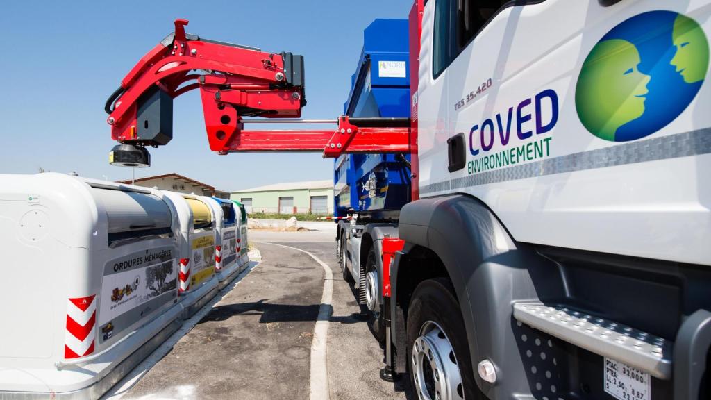 Trabajos de Paprec en materia de recogida de residuos