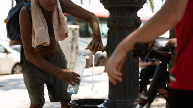 Ola de calor en Barcelona