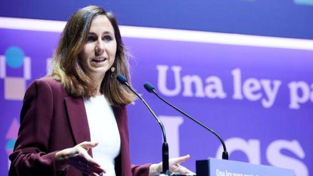 La secretaria general de Podemos, Ione Belarra