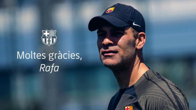 El Barça B se despide de Rafa Márquez