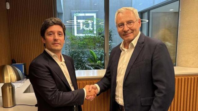 Antoni Quintana (d), consejero delegado de TQ Eurocredit
