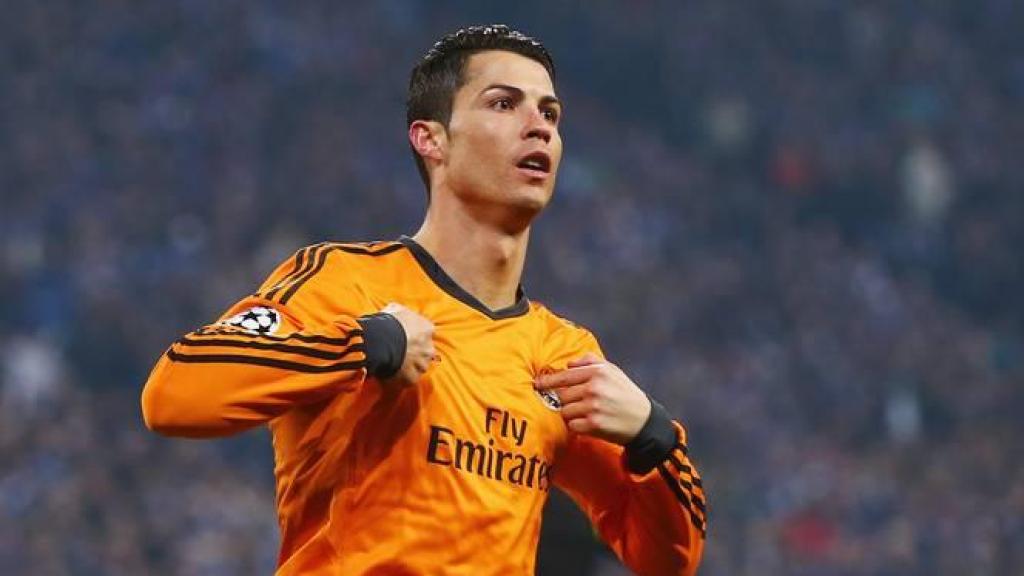 Cristiano Ronaldo celebra un gol con el Real Madrid