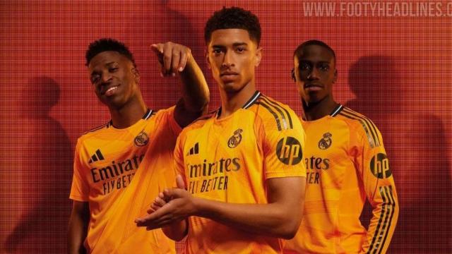 Segunda camiseta del Real Madrid de la temporada 2024-25