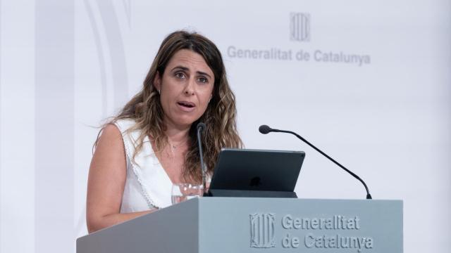 La portavoz del Govern, Patrícia Plaja