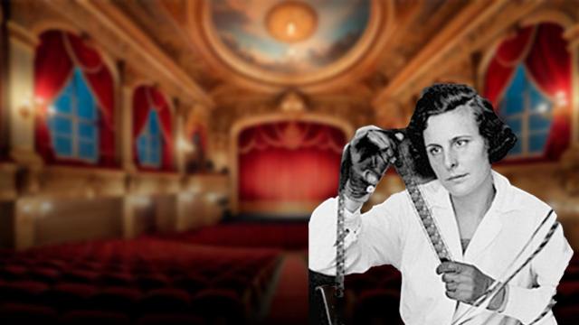 Creación de un escenario teatral y Leni Riefenstahl
