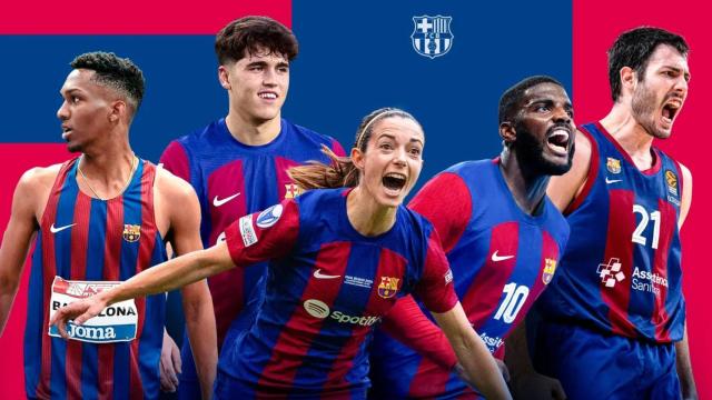 Varios representantes del Barça en los Juegos Olímpicos de París