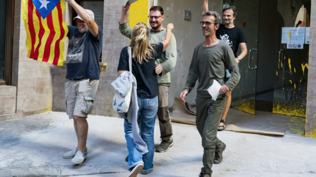 Los independentistas detenidos por intentar sabotear la Vuelta