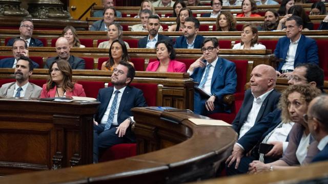 Una sesión del pleno del Parlament, en una imagen de archivo