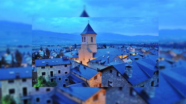 Vistas del pueblo más frío de Cataluña