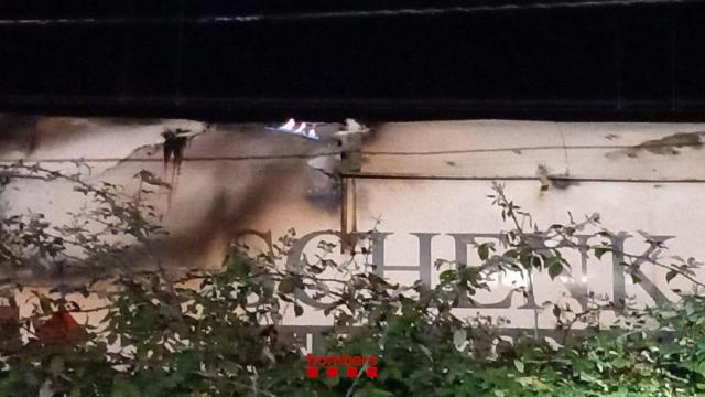 El vagón cisterna afectado