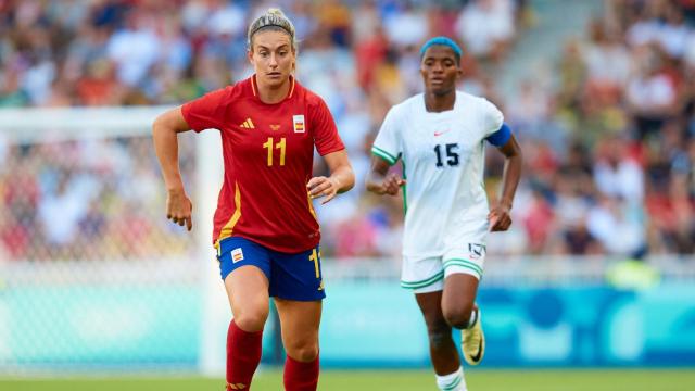 Alexia Putellas, durante el partido de España contra Nigeria
