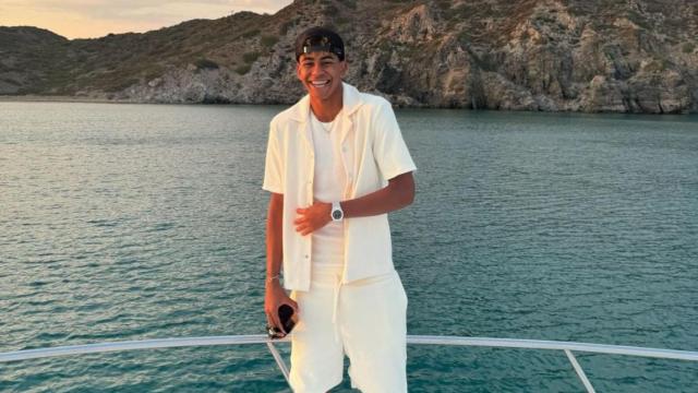 Lamine Yamal, de vacaciones en Grecia