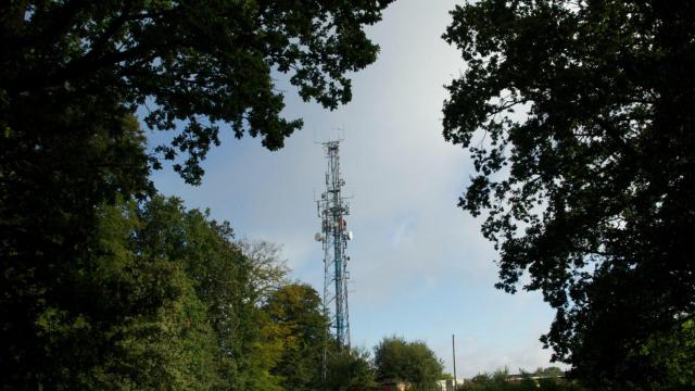 Imagen de un equipamiento de Cellnex en el Reino Unido