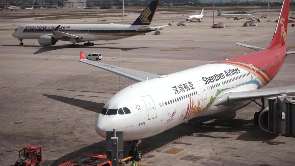 Imagen de una pista del aeropuerto de El Prat