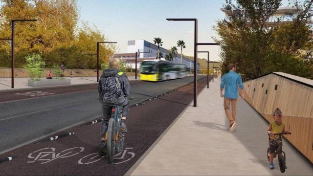 Recreación digital del futuro hospital del Vallès Sud