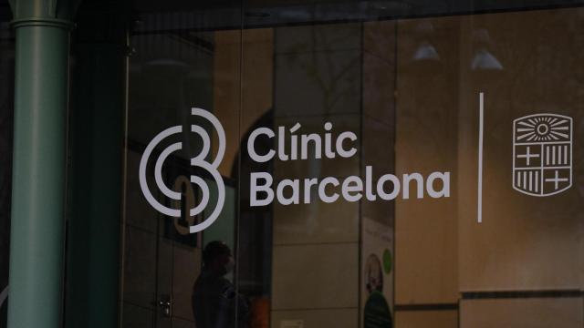 Entrada del Hospital Clínic de Barcelona
