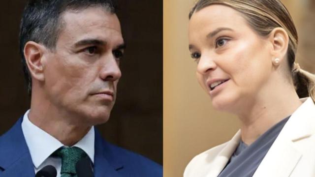 Pedro Sánchez y Marga Prohens, en un fotomontaje