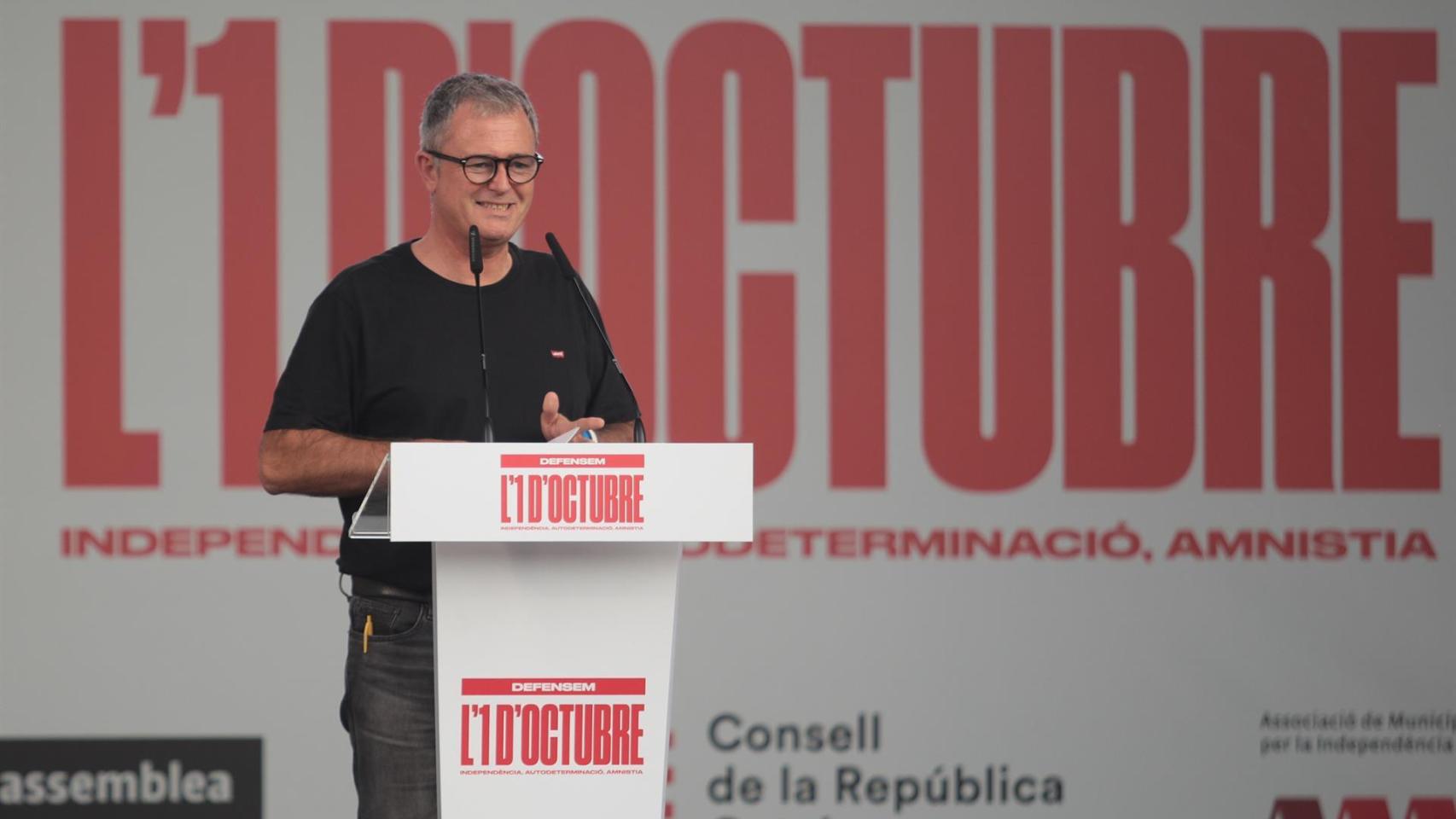 Jordi Gaseni (ERC), en su etapa como presidente de la Associació de Municipis per la Independència (AMI)