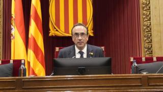 Josep Rull en el Parlament