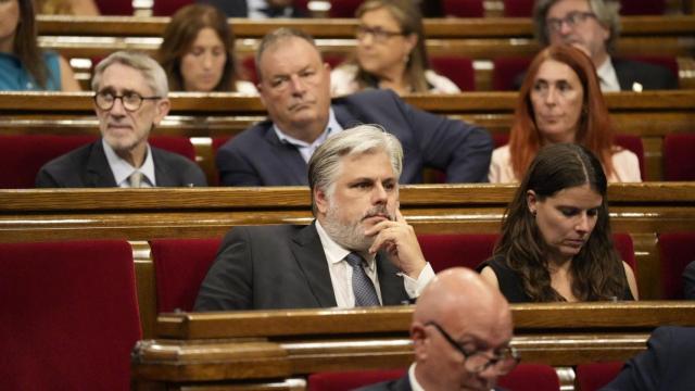 Albert Batet, presidente de Junts en el Parlament, en imagen de archivo
