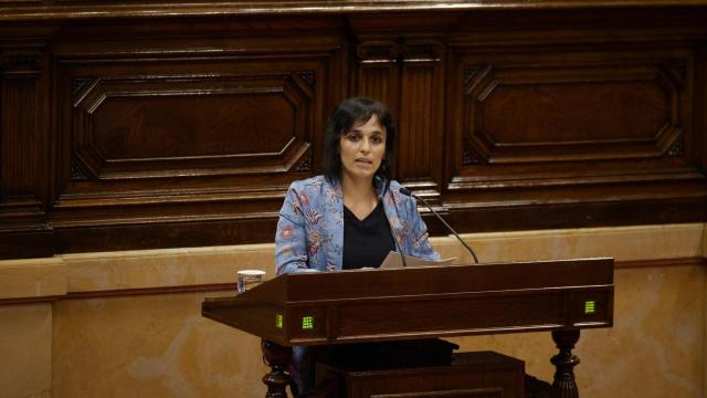 Sílvia Orriols, líder de Aliança Catalana, en el Parlament