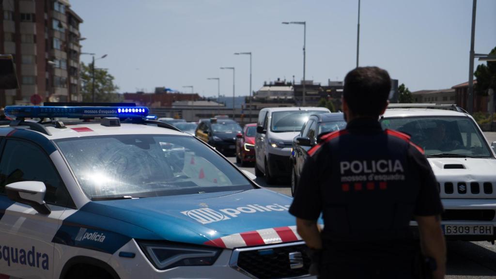 Imagen de archivo de un dispositivo de control de Mossos d'Esquadra