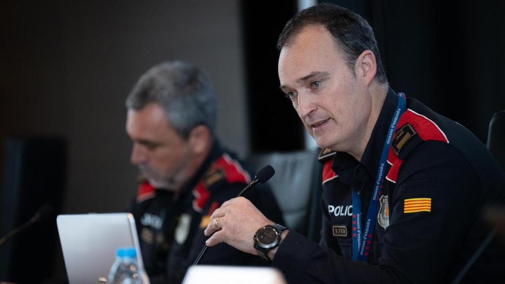 El comisario de Mossos, Eduard Sallent