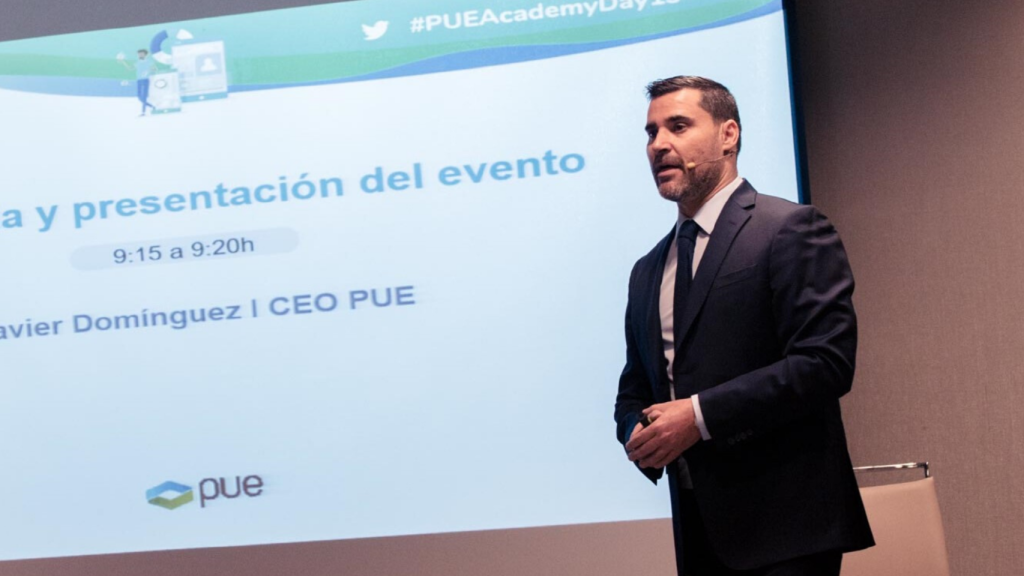 Imagen del CEO de PUE Data, Javier Domínguez