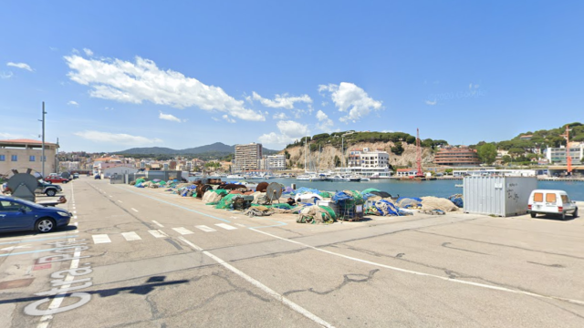 Imagen del puerto de Arenys