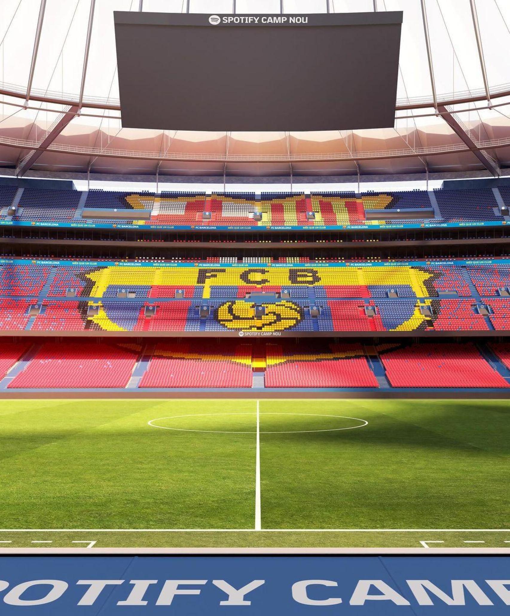 Un vistazo de la infraestructura interna del nuevo Camp Nou (1)