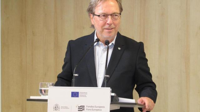 Imagen del presidente de la Cámara de Comercio de Barcelona, Josep Santacreu