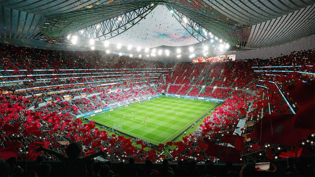 El projecte del Gran Estadi Hassan II de Casablanca (1)