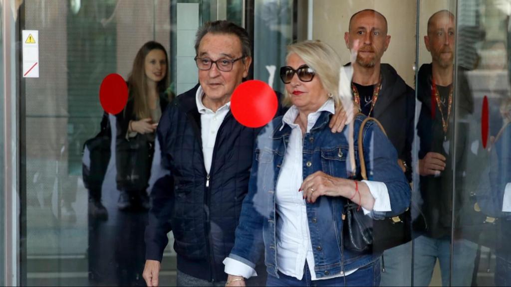 José María Enríquez Negreira i la seva dona Ana Paula Rufas