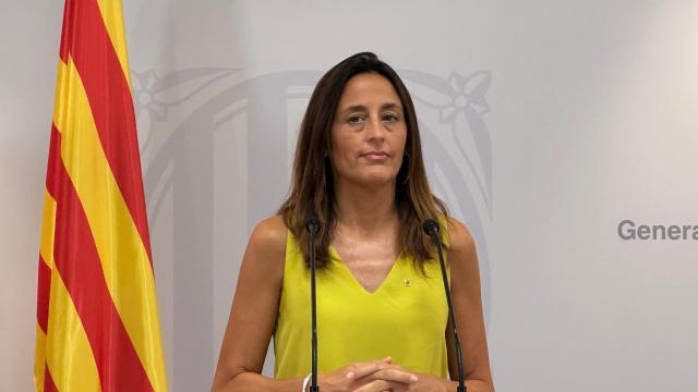La consejera Esther Niubó en rueda de prensa
