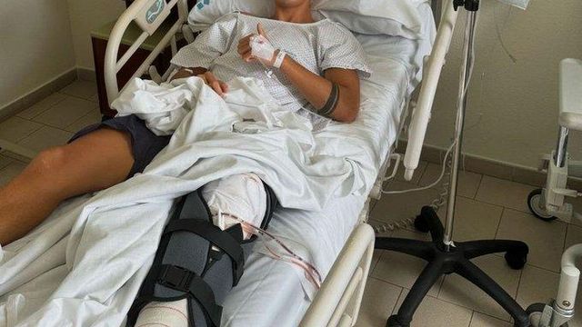 Marc Bernal se recupera de la operación de su rodilla
