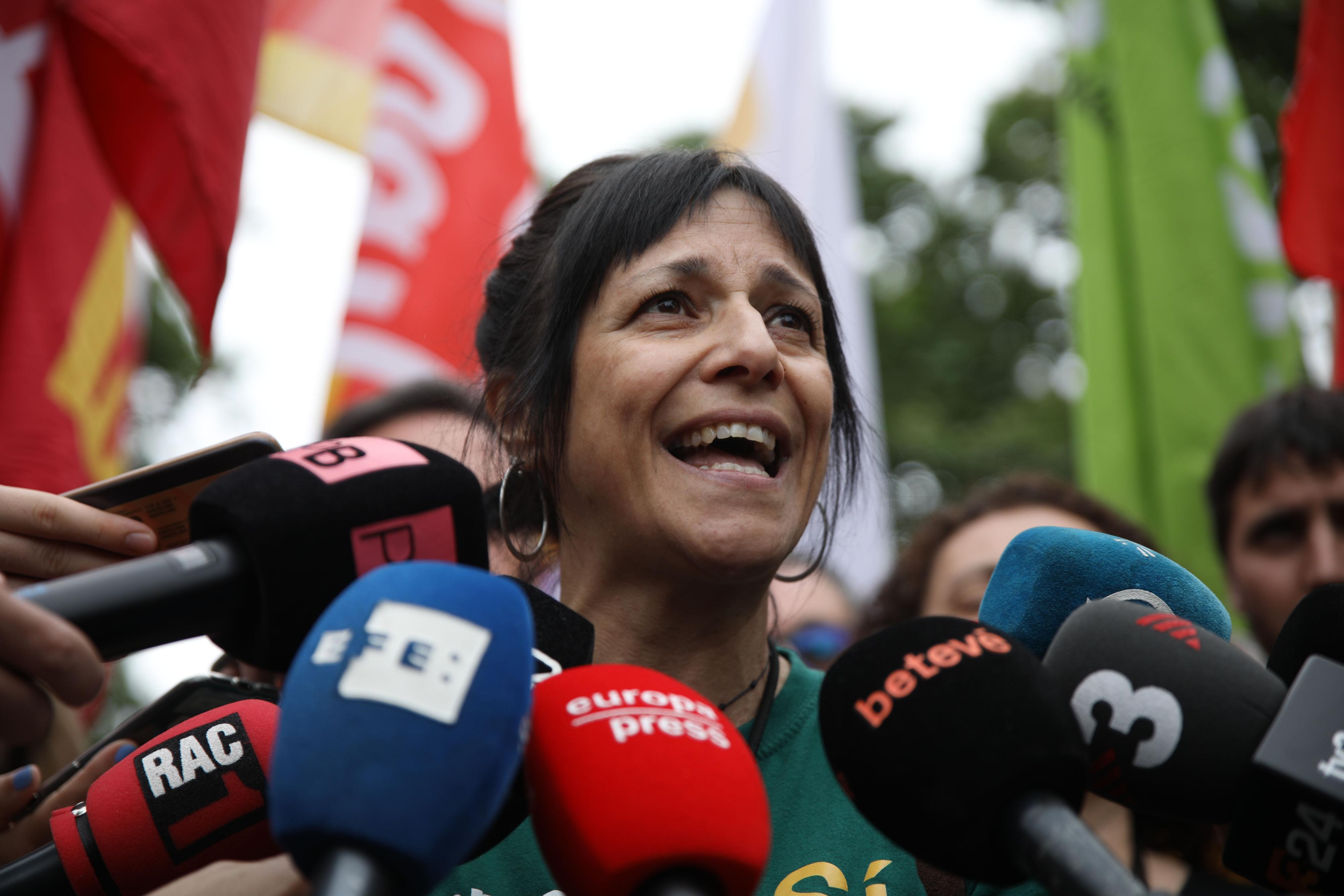 Iolanda Segura, secretària general d'USTEC-STEs