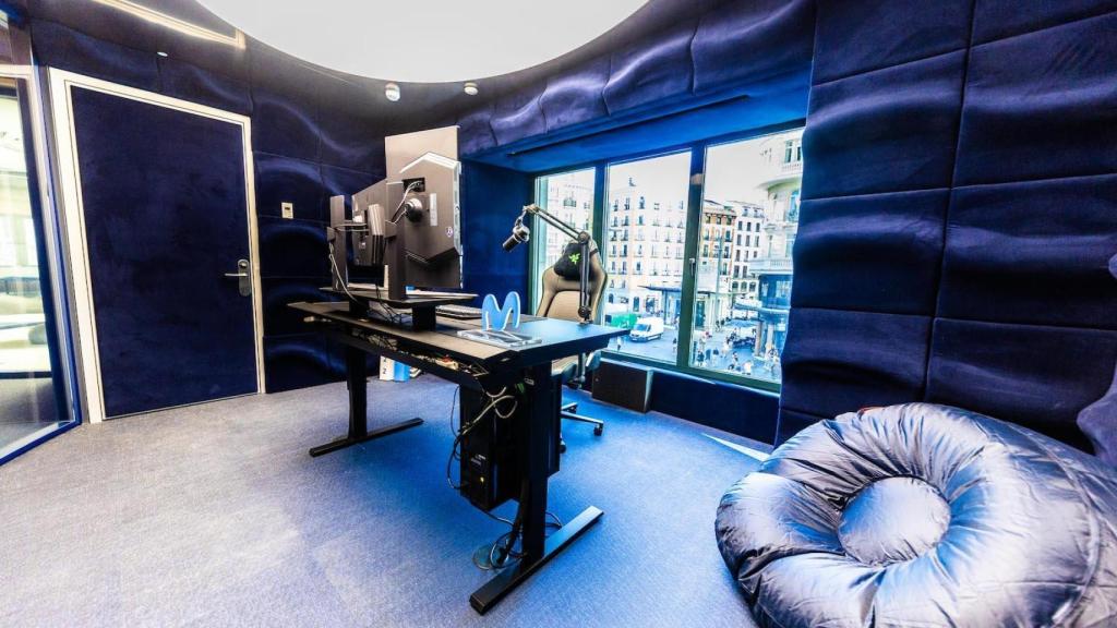 Estudi de gravació del nou Espai Movistar