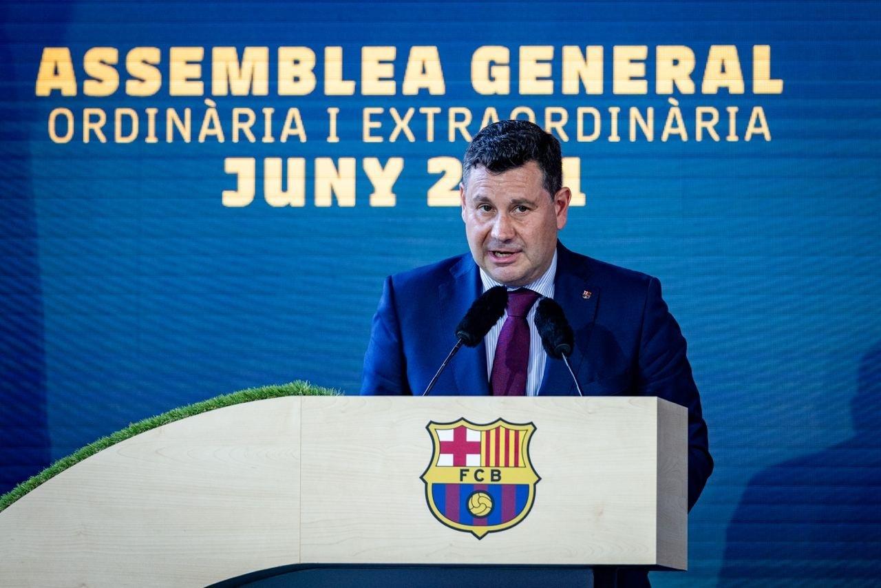 Imatge d'arxiu de l'exvicepresident del Barça, Eduard Romeu