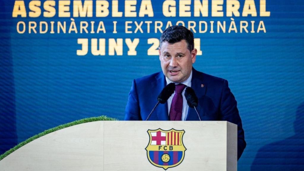 Imatge d'arxiu de l'exvicepresident del Barça, Eduard Romeu