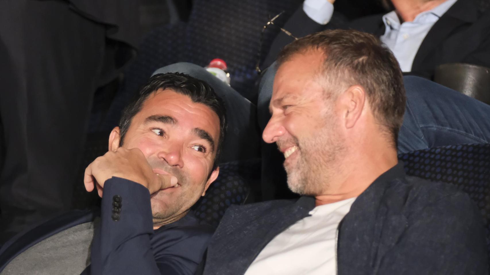 Hansi Flick reafirma su compromiso con el Barça de Laporta antes de la asamblea: su relación con Deco, inquebrantable