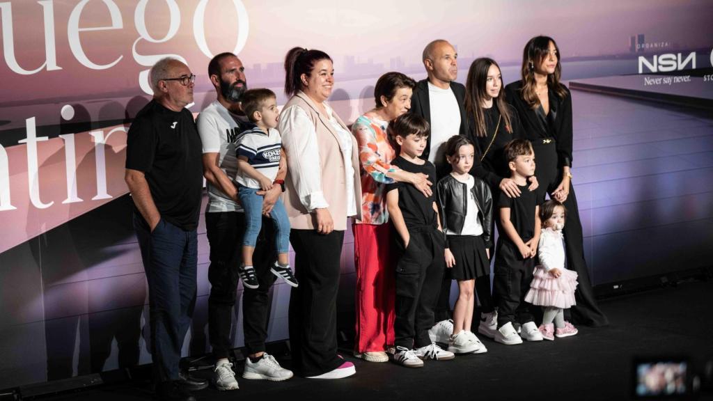 Andrés Iniesta en su despedida