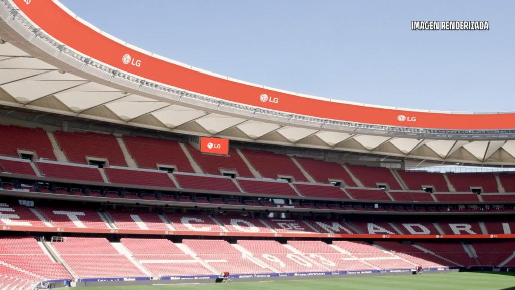 Imatge renderitzada del videomarcador 360 graus del Metropolitano