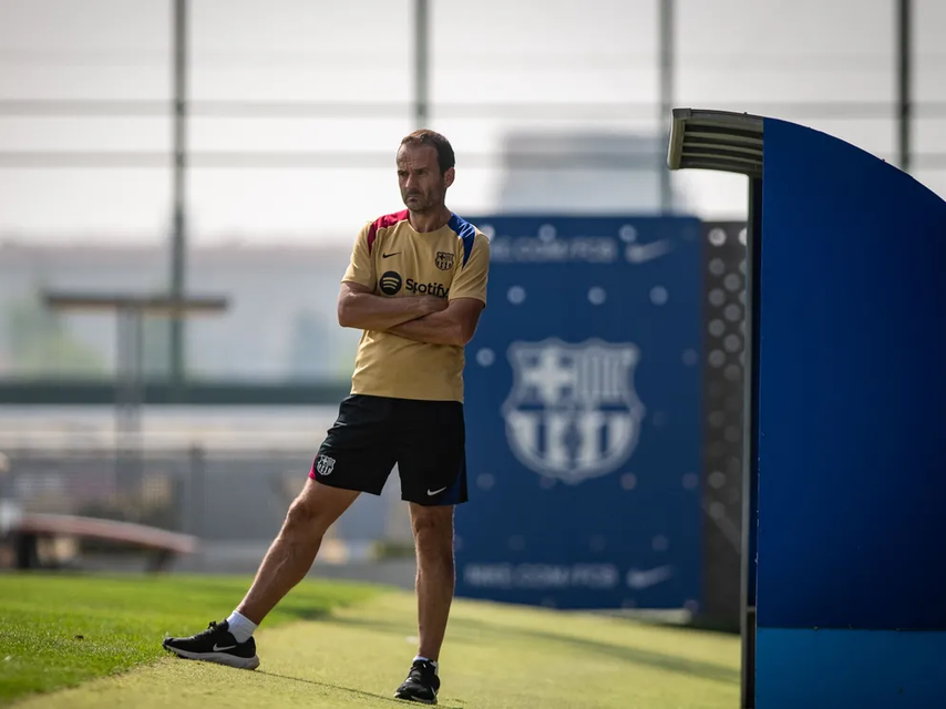 Julio Tous, cap de la preparació física del Barça de Hansi Flick