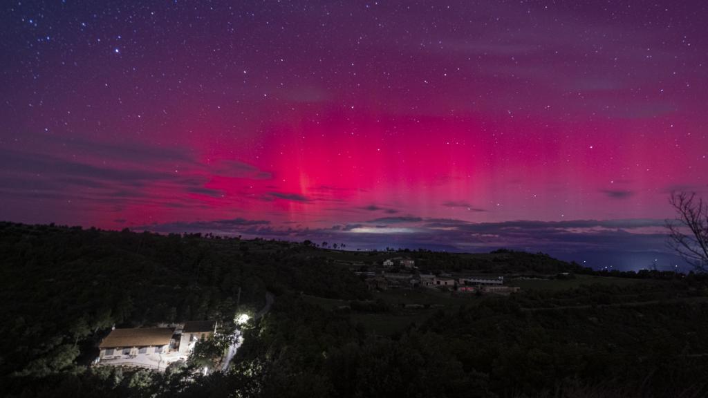 Auroras boreales en Cataluña