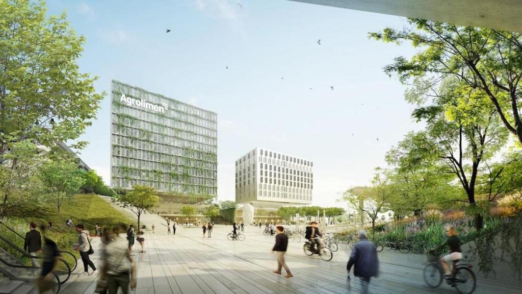 Render de la nova fàbrica d'Agrolimen a Sant Joan Despí