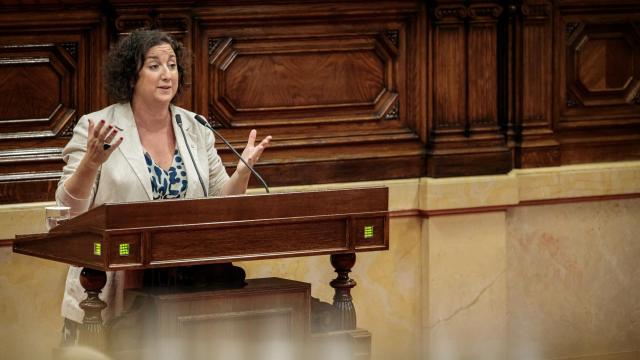 Imagen de archivo de la 'consellera' Alícia Romero en el Parlament