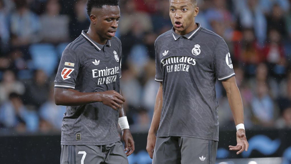 Vinicius i Mbappé a Balaídos